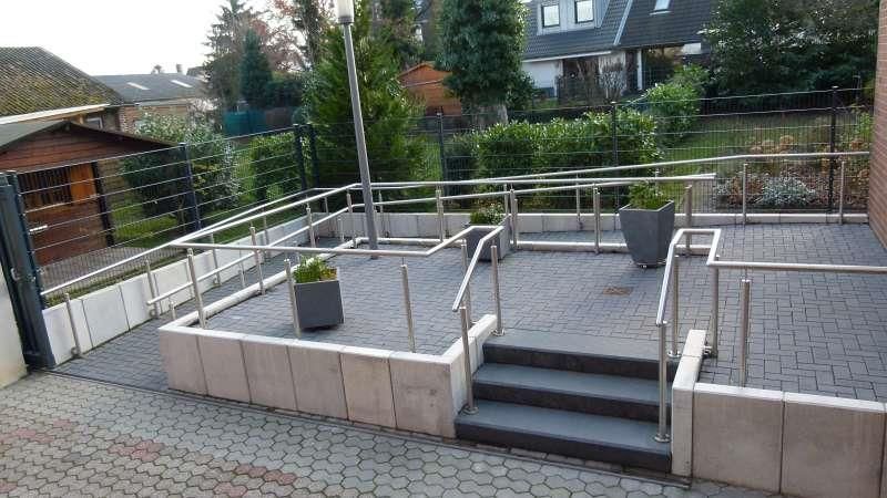 Geländer mit Stabfüllung