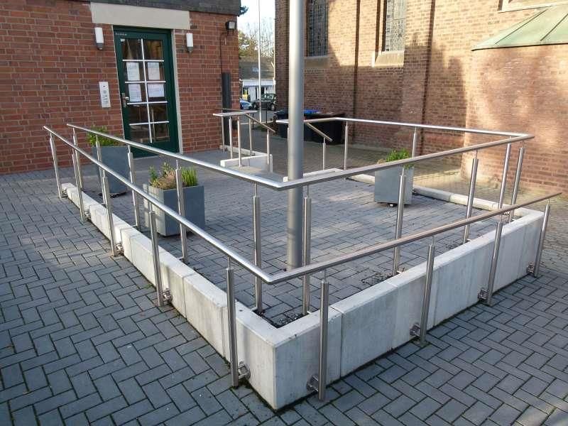 Geländer mit Stabfüllung