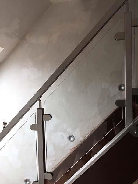 Edelstahlgeländer Innen