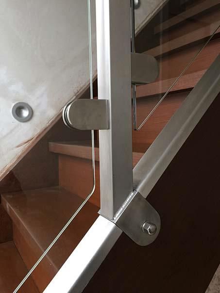 Edelstahlgeländer Innen