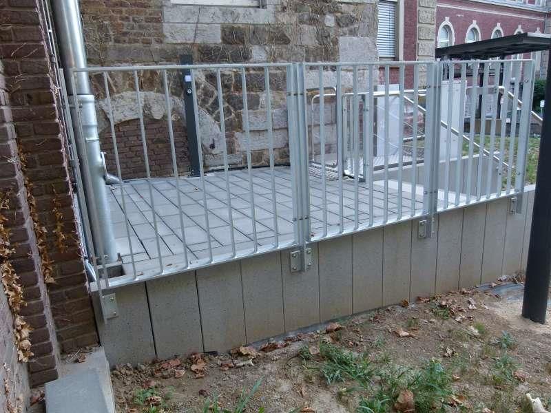 Geländer feuerverzinkt