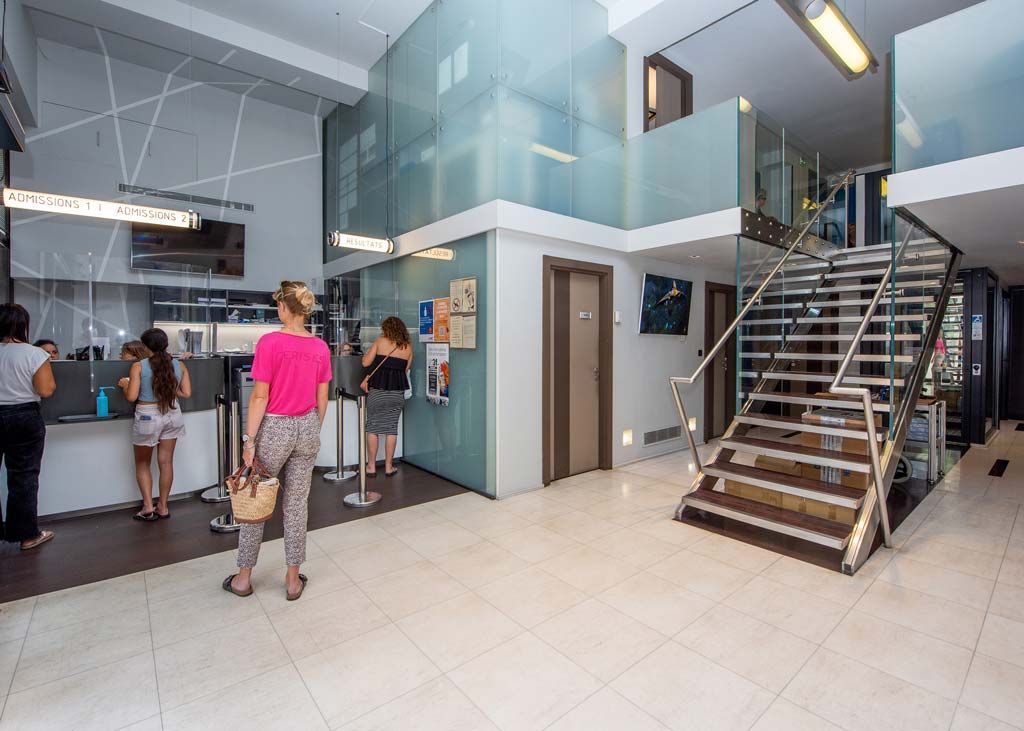 Accueil du Centre d’Imagerie
Médicale de Monaco