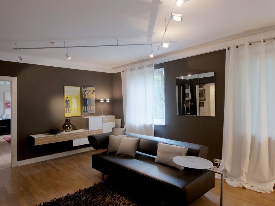 große Leuchten im Wohnbereich