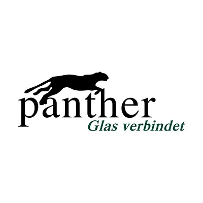 Das Logo von Panther Glas verbindet 