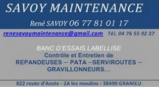 Savoy Maintenance