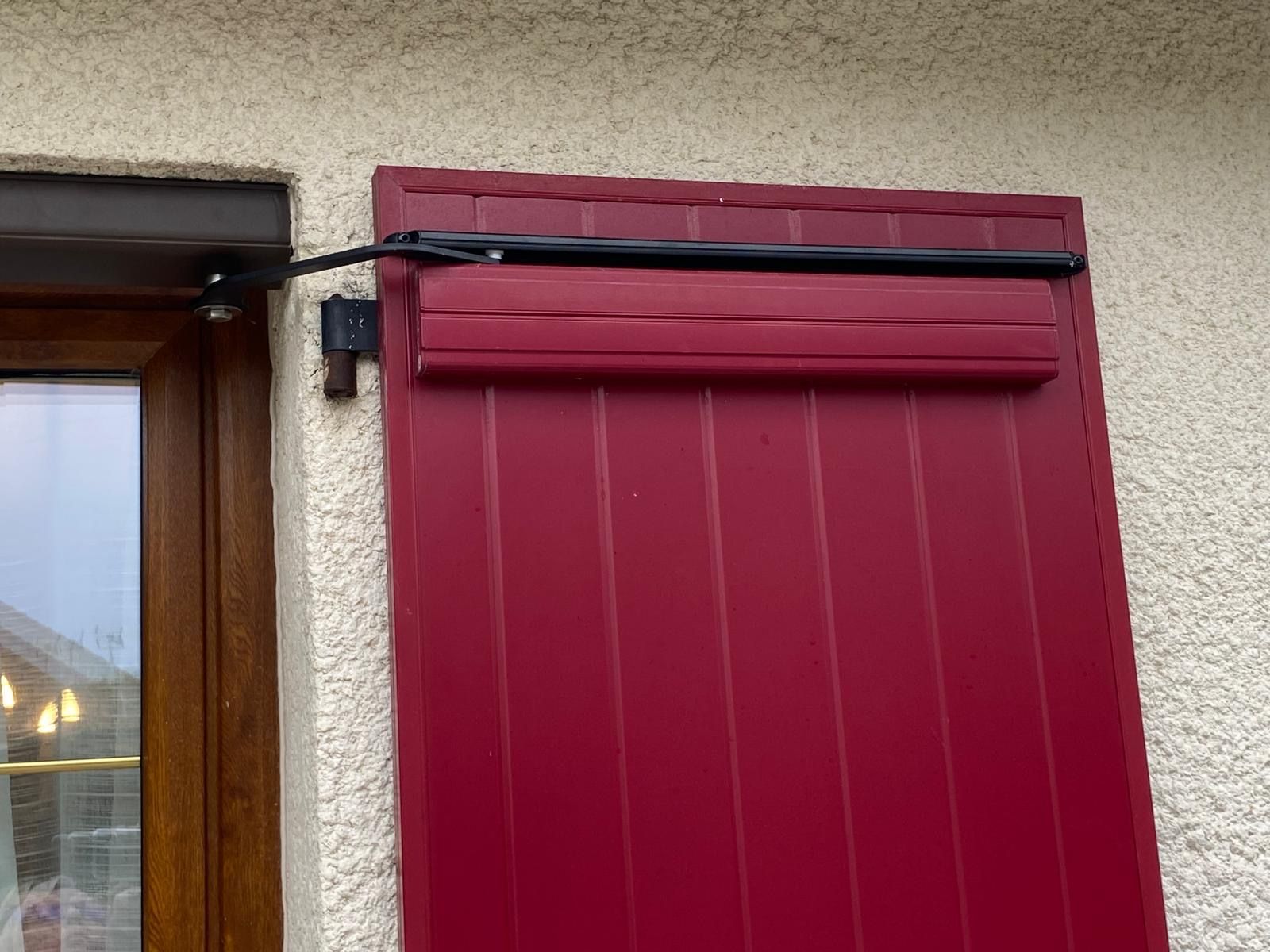 Volet de fenêtre en bois