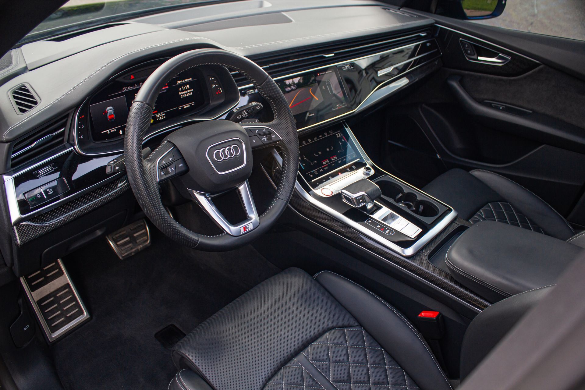 Habitacle d'un véhicule.