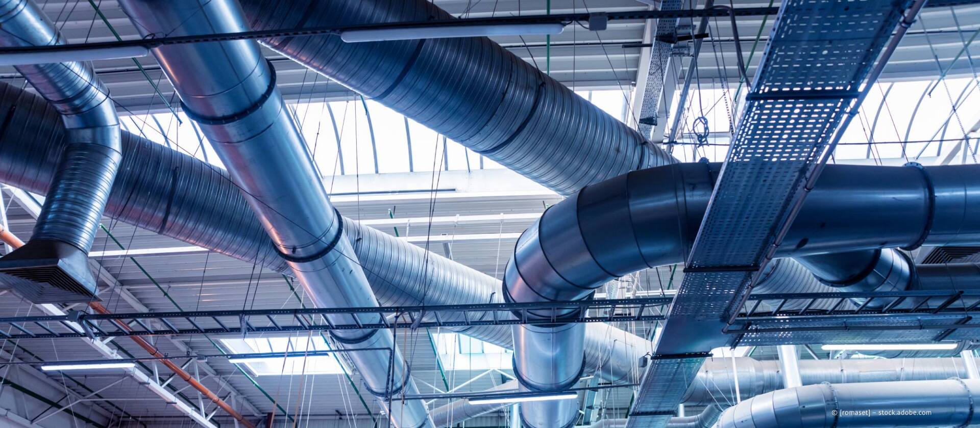 Lüftungsschächte der van Paridon GmbH