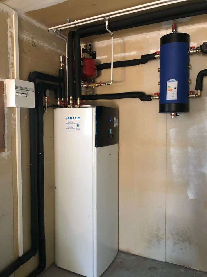 Unité intérieure pompe à chaleur en colonne