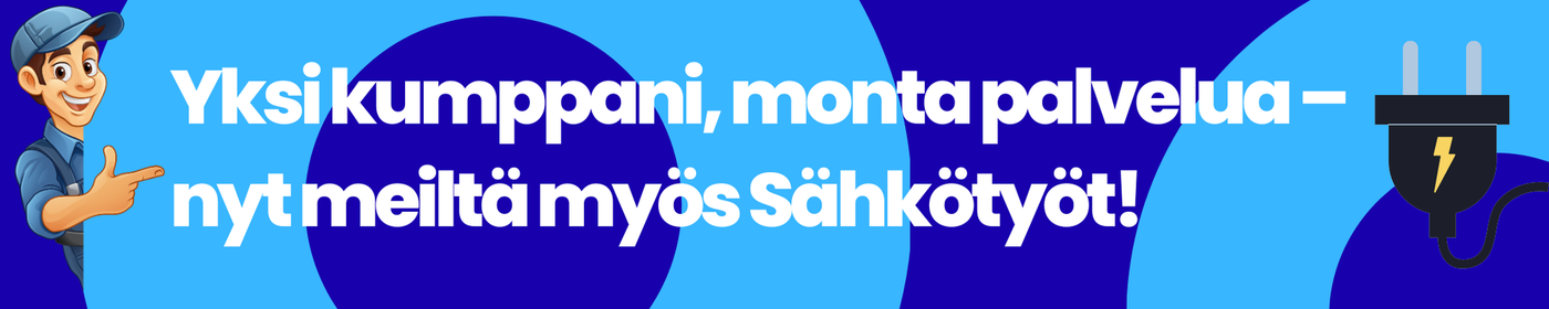 Uutena palveluna sähkötyöt oulun ja muhoksen alueella.