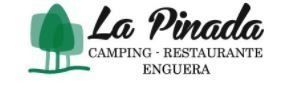 A logo for la pinada camping restaurante enguera