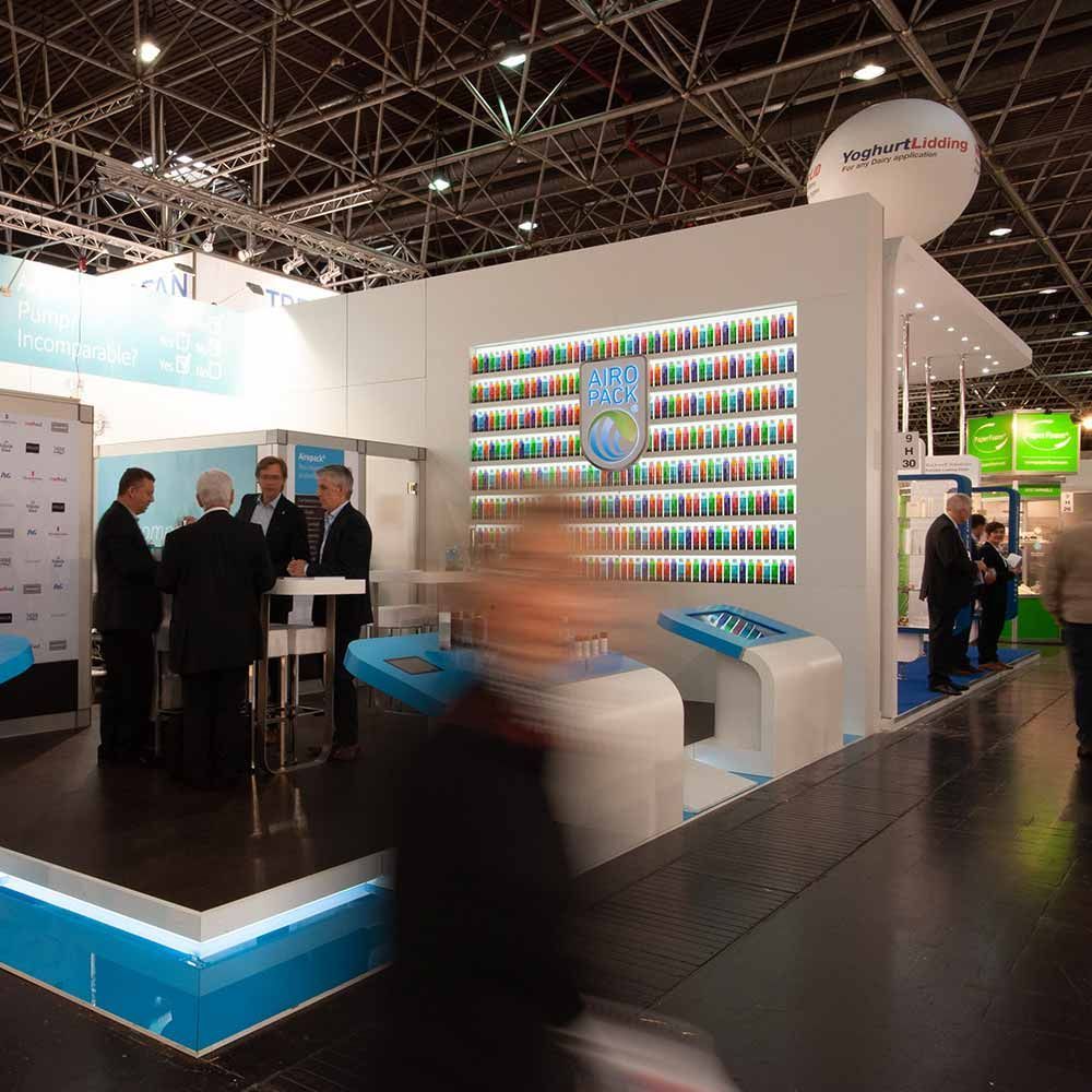 Messestand und Messefotografie