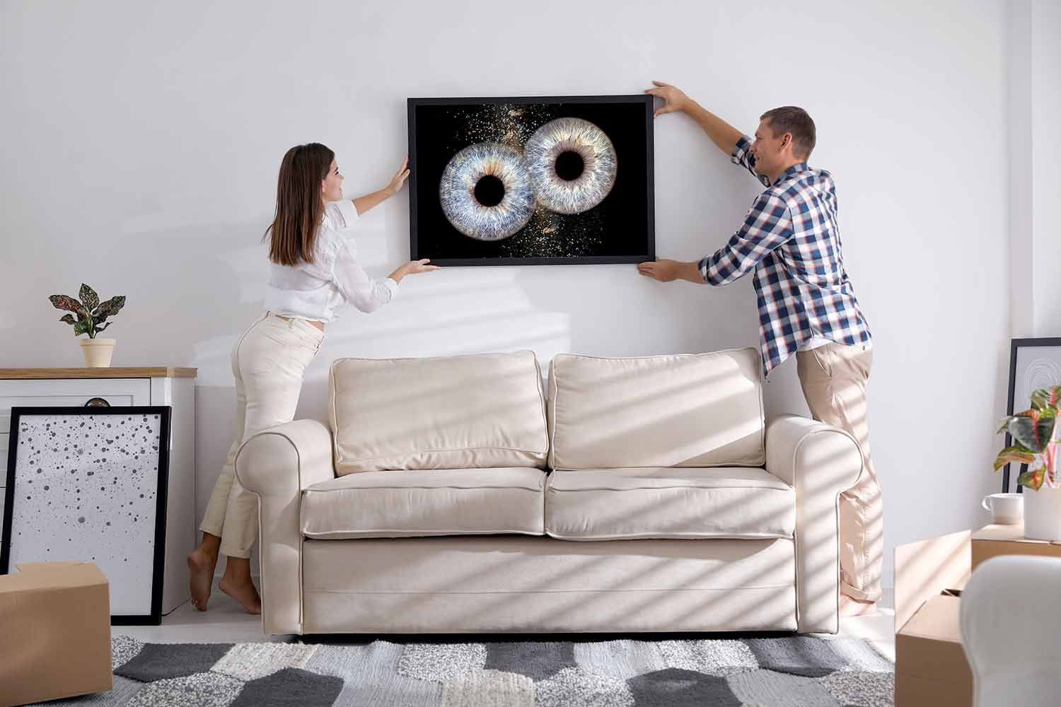 Referenz iris-Fotografie