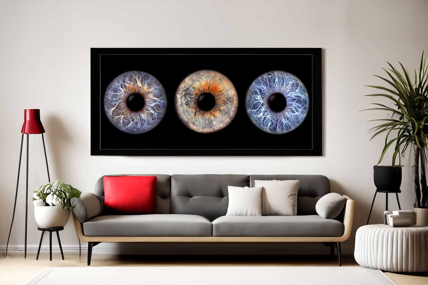 Referenz iris-Fotografie