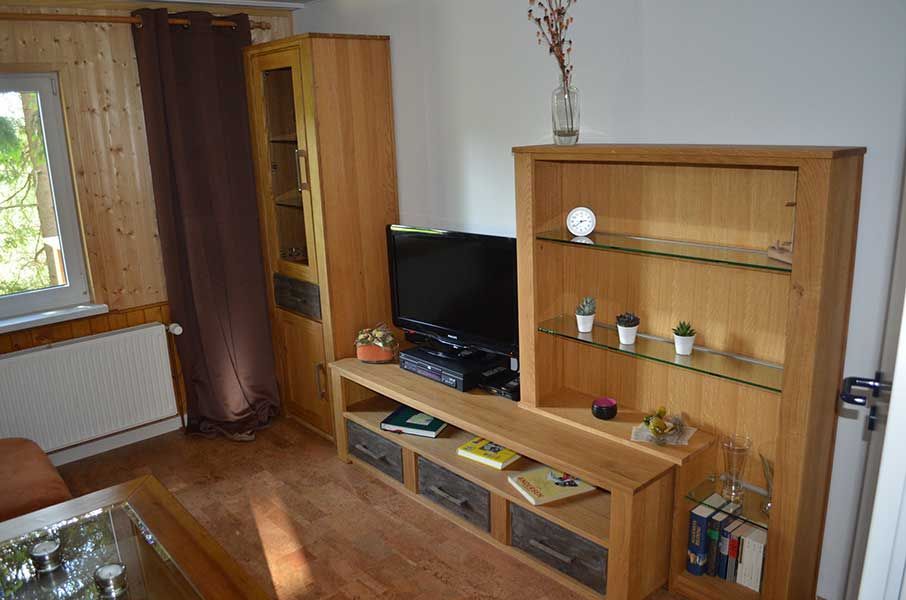 Billings Waldhaus Wohnzimmer, Ferienhaus