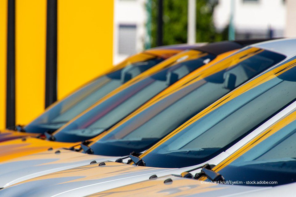 Taxidienst Wenzel – Geparkte Taxis