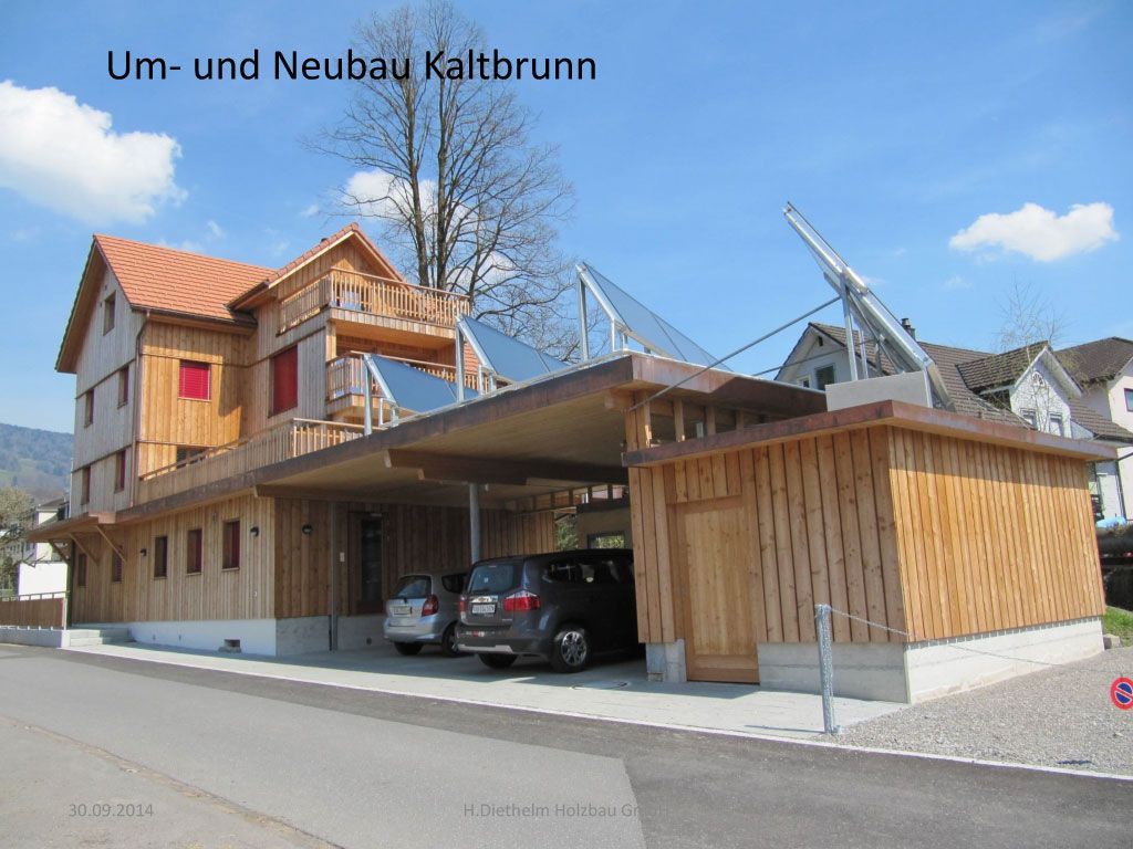 MFH Kaltbrunn / H. Diethelm Holzbau GmbH