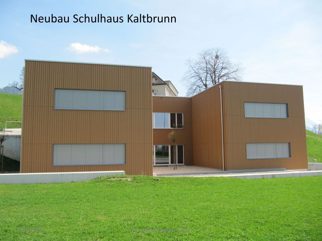 Schulhaus Kaltbrunn / H. Diethelm Holzbau GmbH