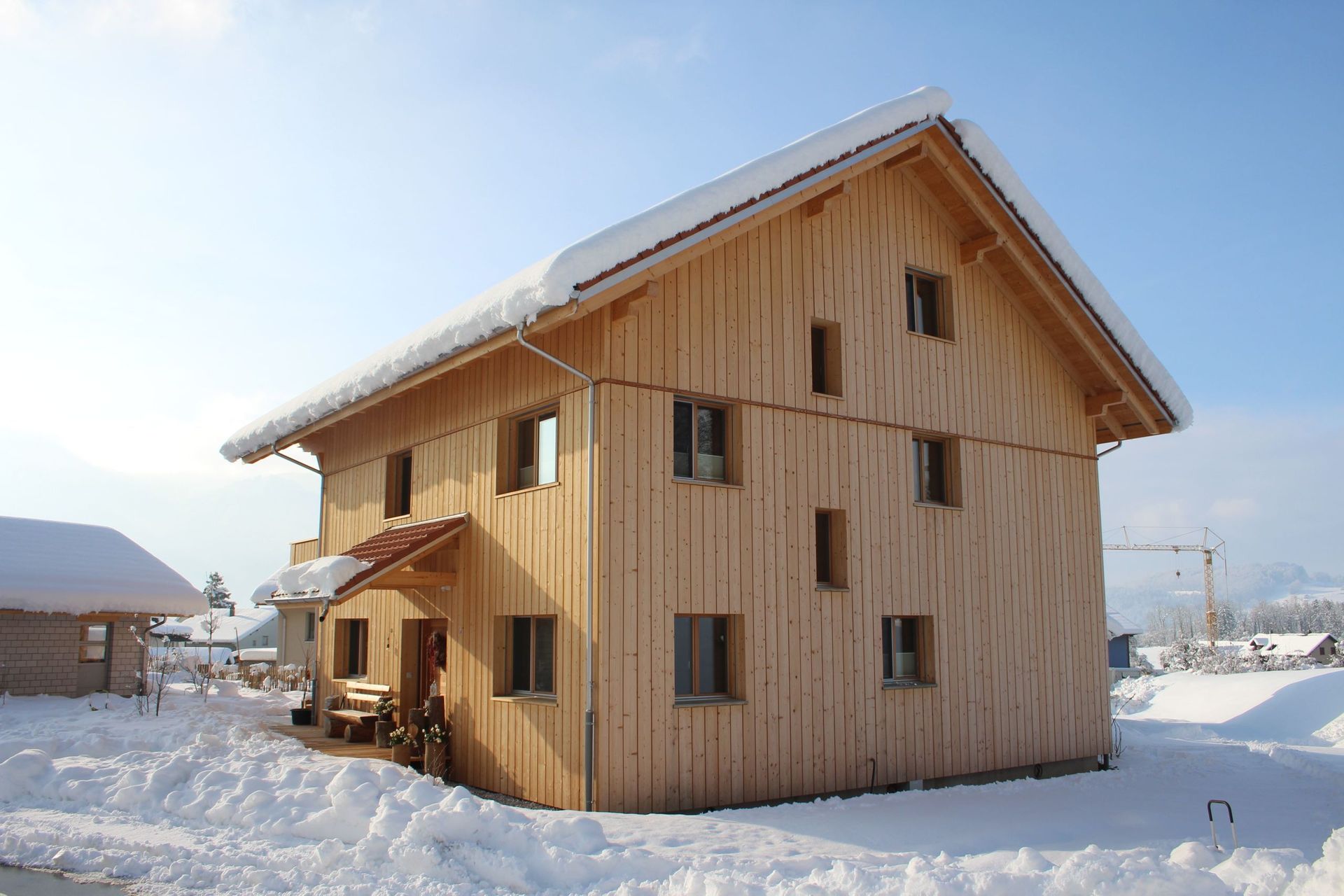 EFH Dorf-Schänis / H.Diethelm Holzbau GmbH