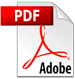 Un icono de archivo PDF de Adobe sobre un fondo blanco.