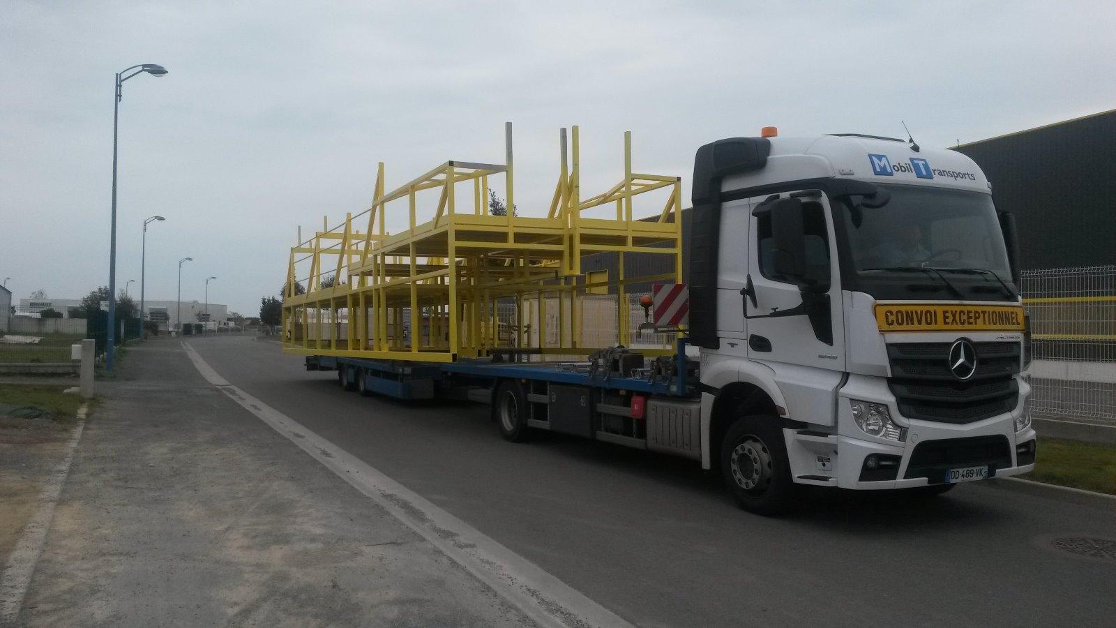 Châssis de pont de bateau Bénéteau - St Gilles Croix de Vie 85