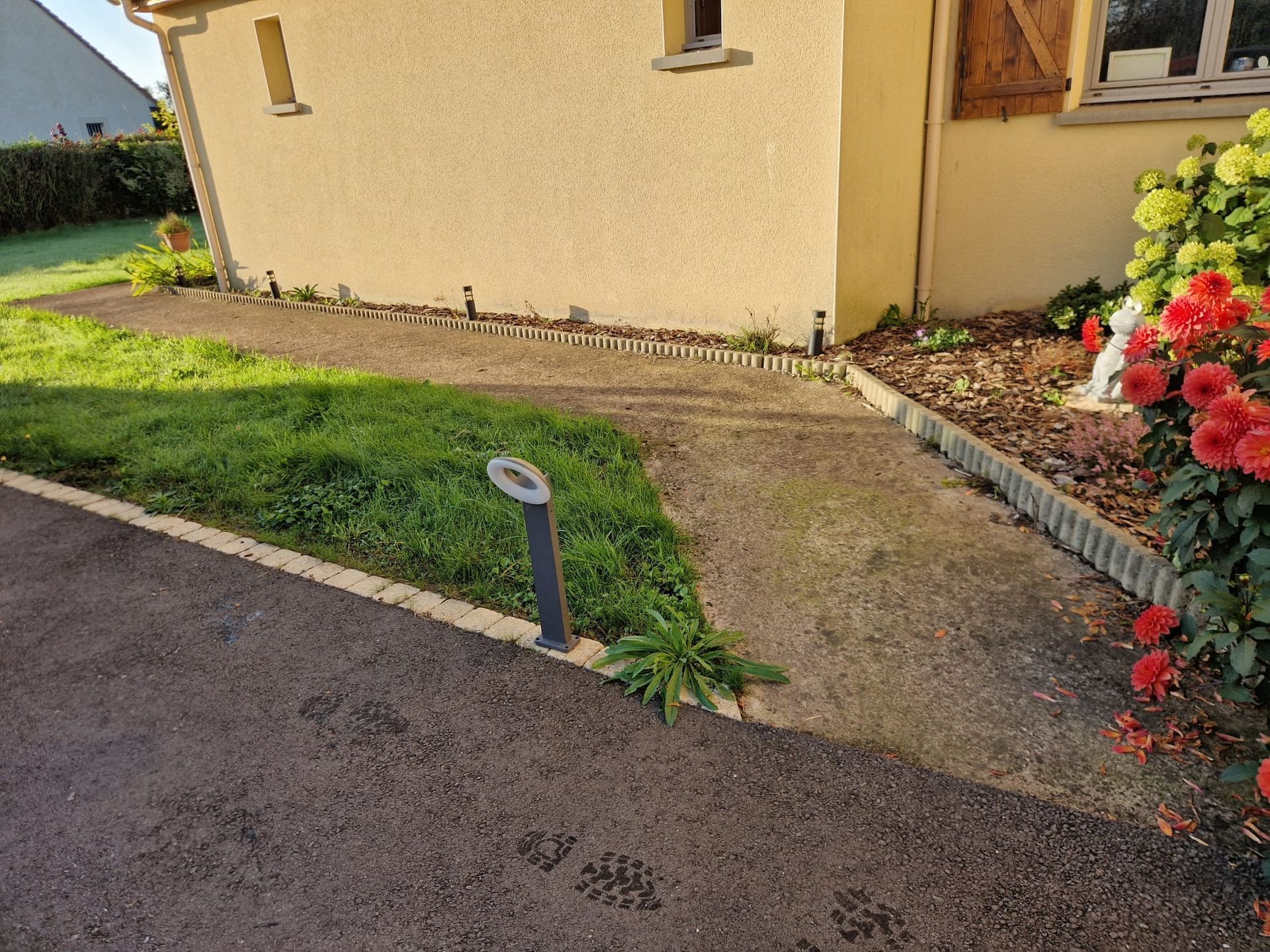 Allée - avant travaux