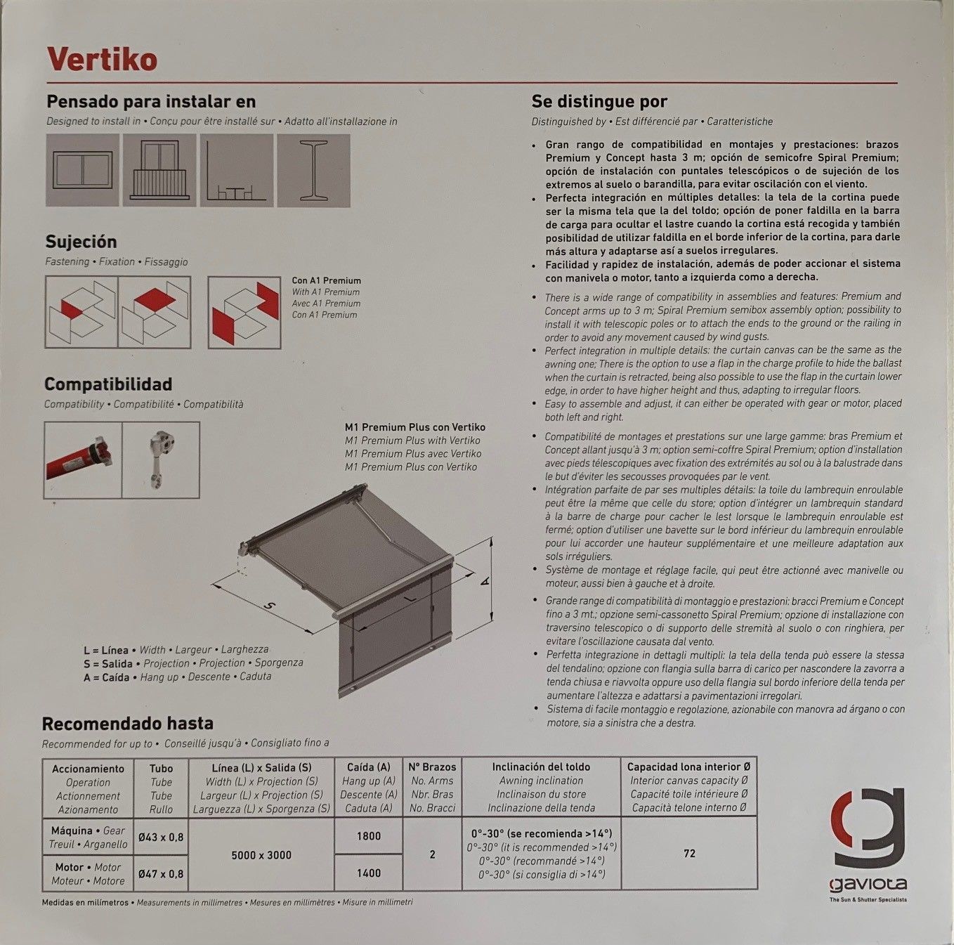 Un papel blanco con la palabra vertiko.