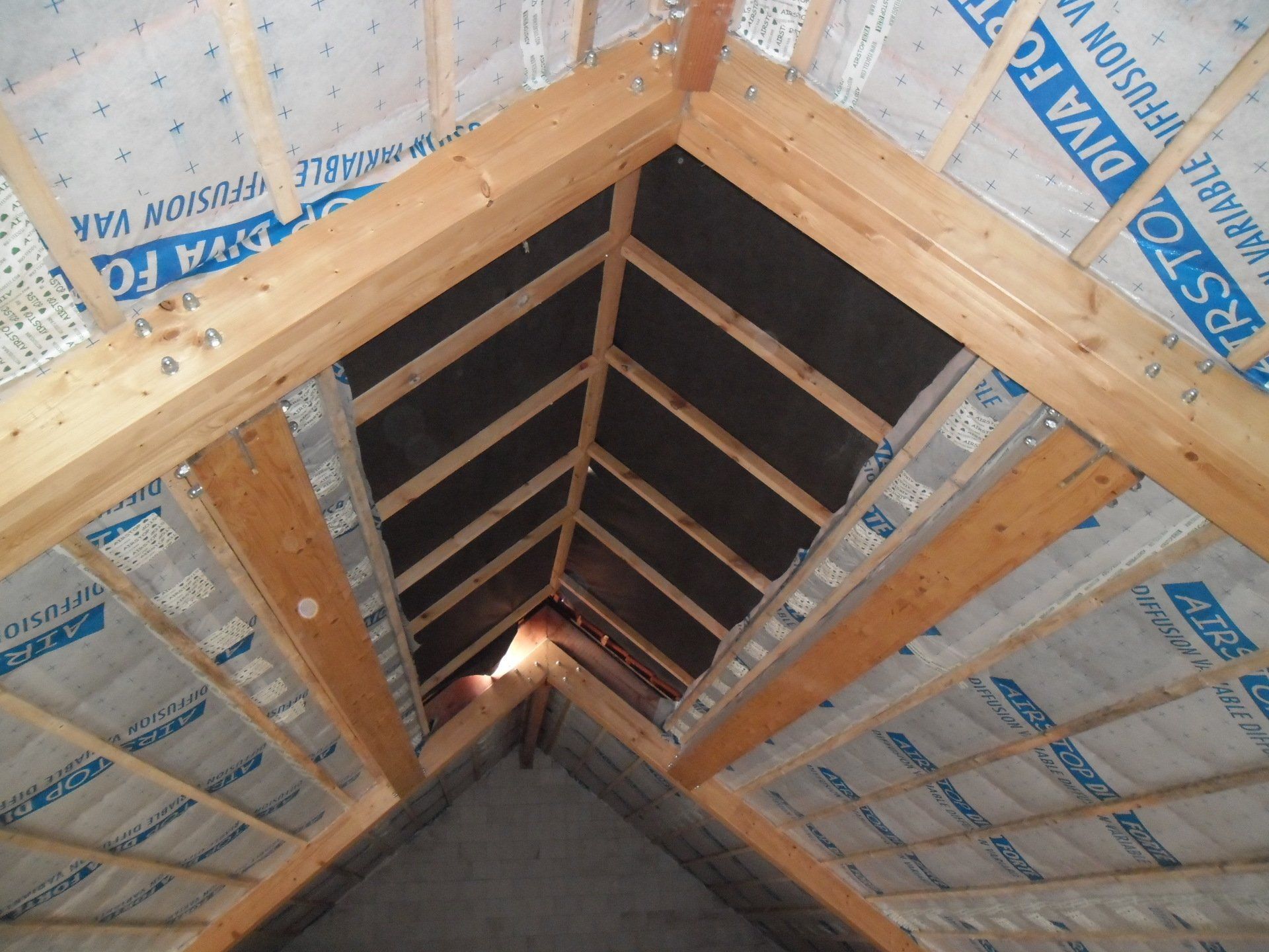 Travaux d'isolation des combles