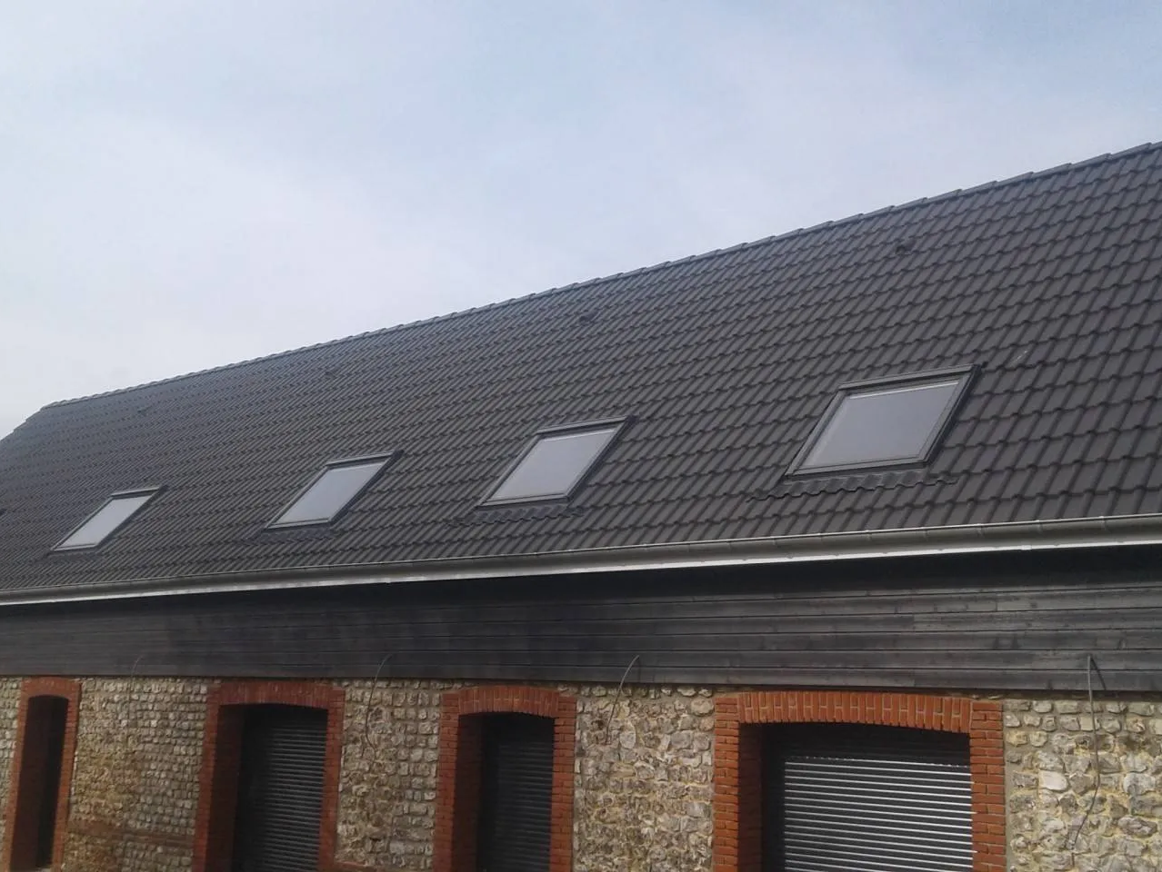 Toiture en ardoise
