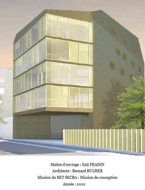 Construction de 18 logements collectifs  à Bordeaux