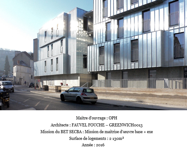 Construction de 30 logements, Rue de Saintes à ANGOULEME (16)