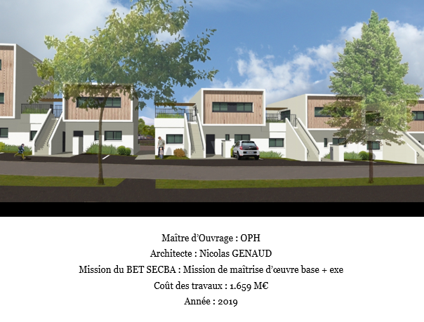Construction de 30 logements Rue St Vincent de Paul à ANGOULEME (16)