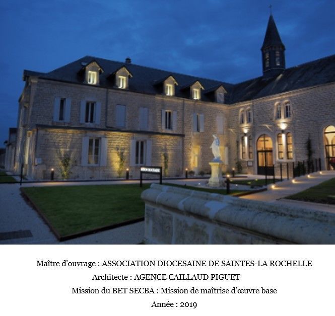 Réaménagement de la Maison Diocésaine Saintes-La Rochelle à SAINTES (17)