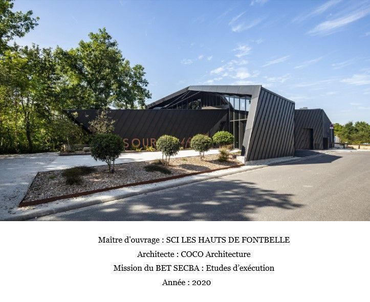 Construction d’un restaurant « Les Sources de Fontbelle » à ANGOULEME (16)