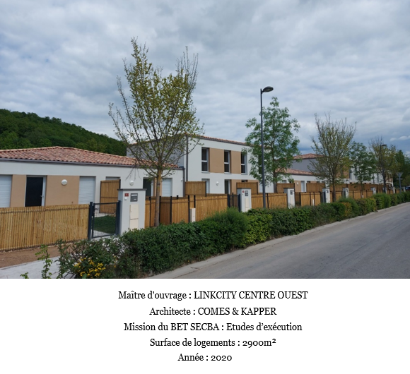 Construction de 37 logements  à CHAMPNIERS (16)