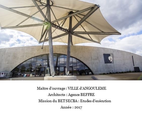 Construction d’une salle polyvalente à Lunesse à ANGOULEME (16)