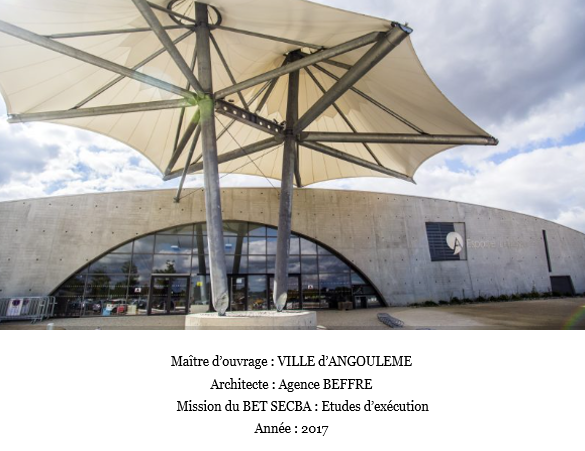 Construction d’une salle polyvalente à Lunesse à ANGOULEME (16)