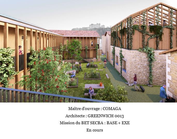 Aménagement d’une résidence étudiante de 86 logements rue de la Charente à ANGOULEME (16)
