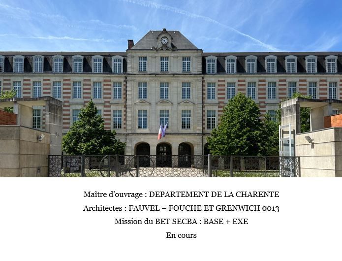 Restructuration du collège Elisée Mousnier
à COGNAC (16)
