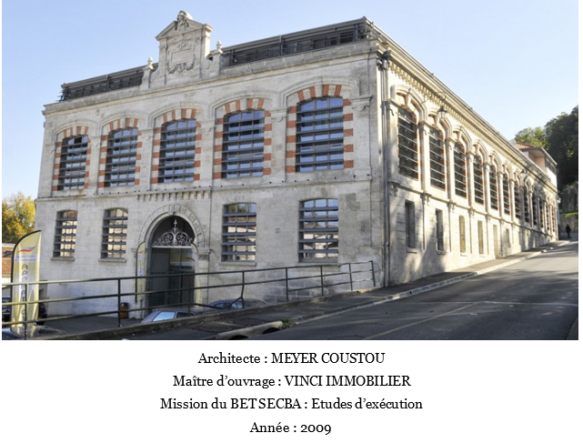 Construction d’une résidence services Place Dunois (dans ancienne abbaye)  à ANGOULEME (16)