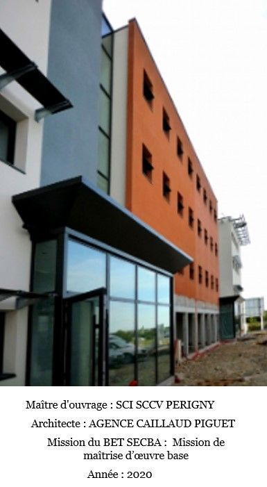 Construction d’un bâtiment tertiaire « Les 4 Chevaliers » Bât B à PERIGNY (17)