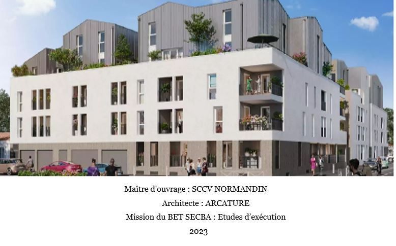 Construction de 67 logements Résidence Le Tamaris à LA ROCHELLE (17)