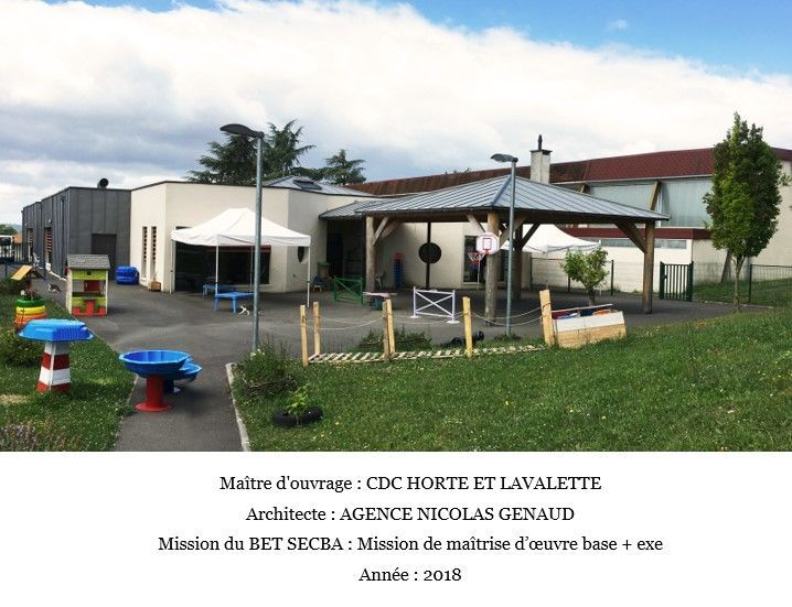 Agrandissement de la salle omnisport et création d’un accueil de loisirs sans hébergement à VILLEBOIS LAVALETTE (16)