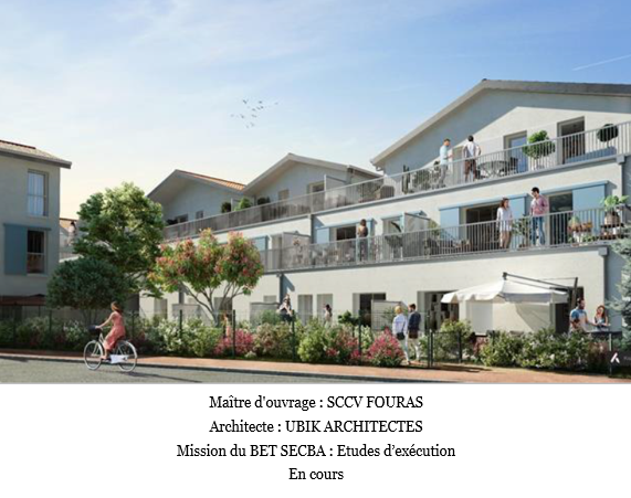 Construction de logements collectifs et centre de santé 