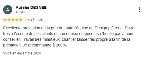 Avis sur l'entreprise 3