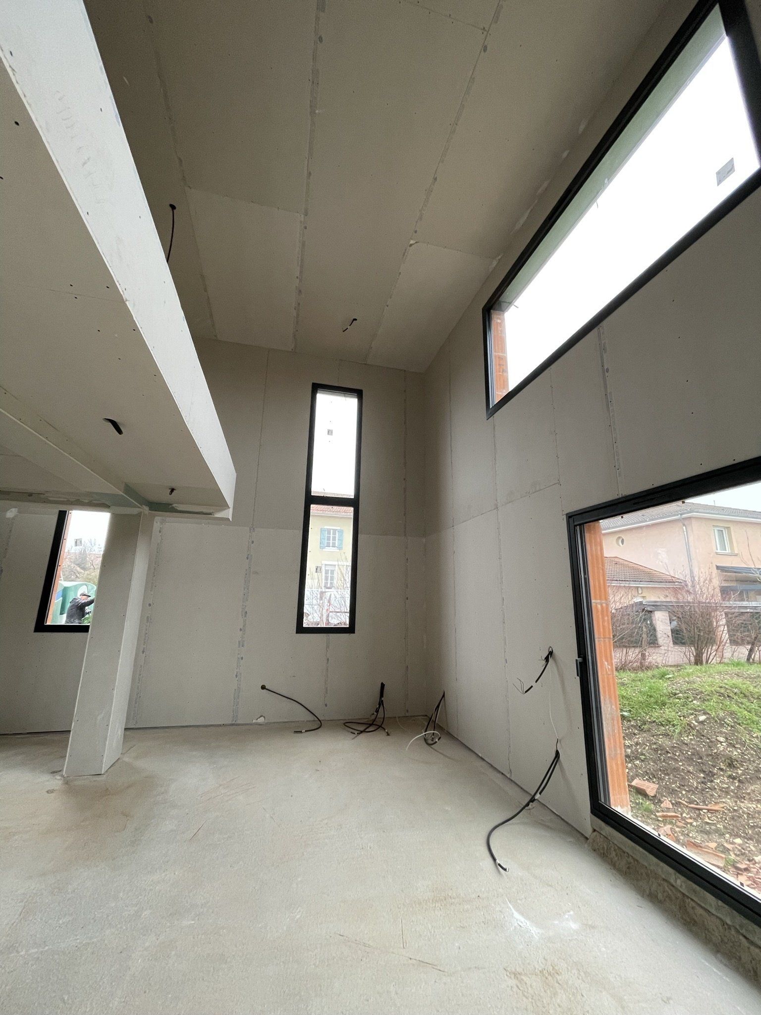 Travaux de plâtrerie en rénovation