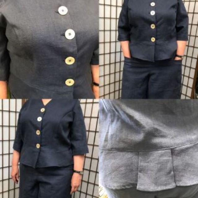 Paita isoilla napeilla