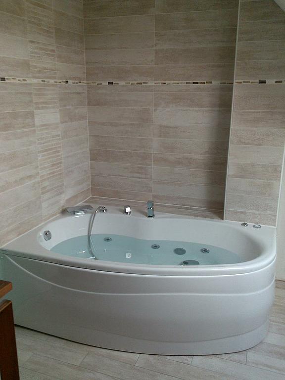 Baignoire d'angle
