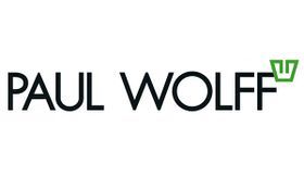 Paul Wolf Designerschränke für Müllbehälter in Stein und Stahl
