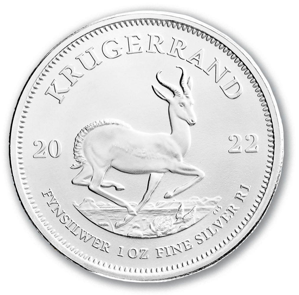 Un daim sur une pièce en argent.